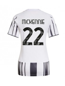 Billige Juventus Weston McKennie #22 Hjemmedrakt Dame 2025-26 Kortermet